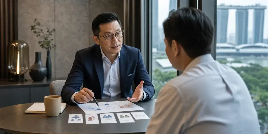 Recruitment strategist advising a Singapore employer